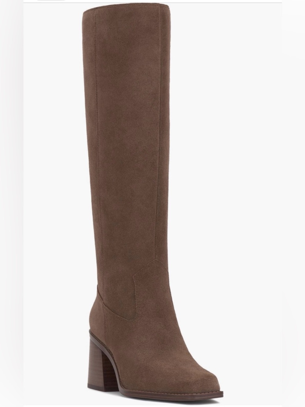 NEW 🆕 Vince Camuto Knee-High Boots Size 10 Black | Chic Structured Style